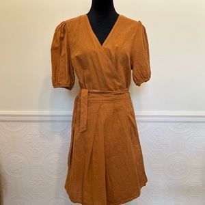 H&M wrap dress - size large -